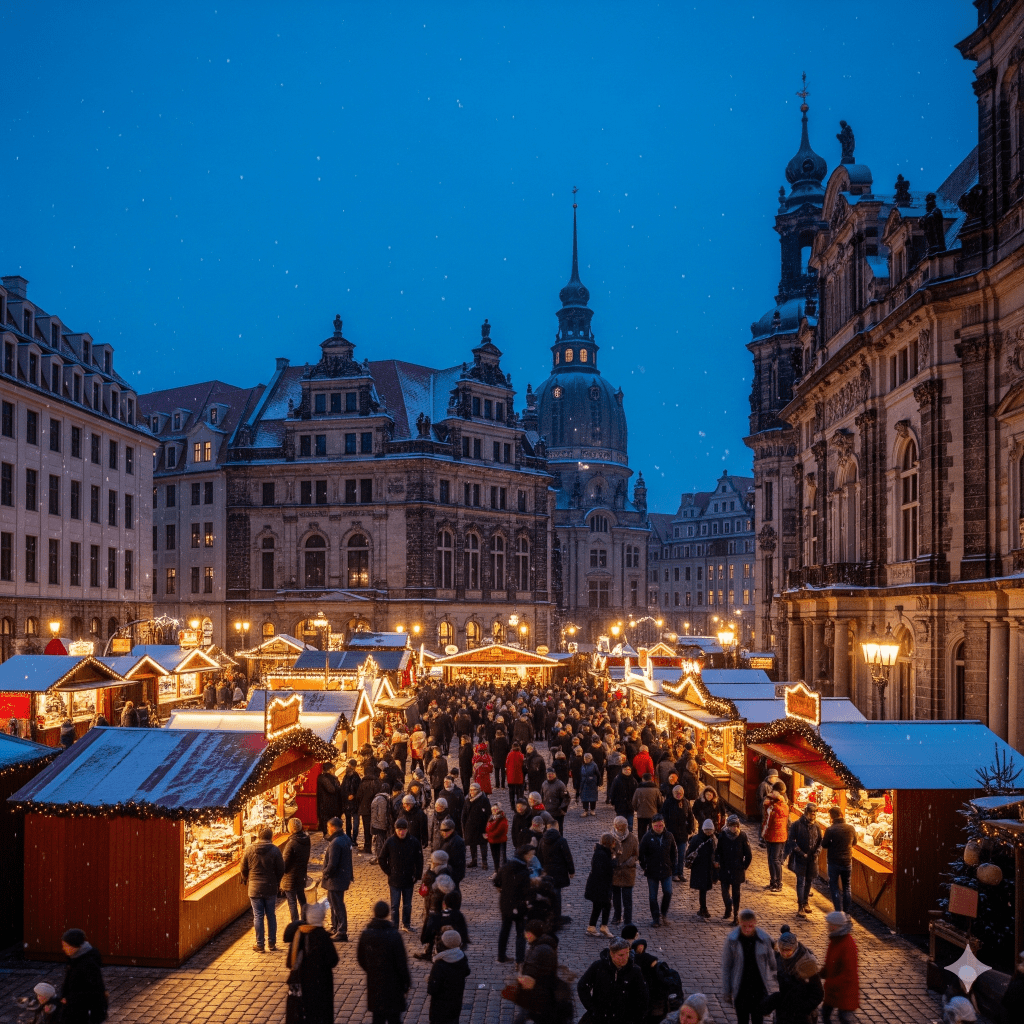 Dresden Christmas market Germany